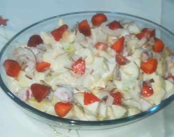 Creamy fruit chaat main